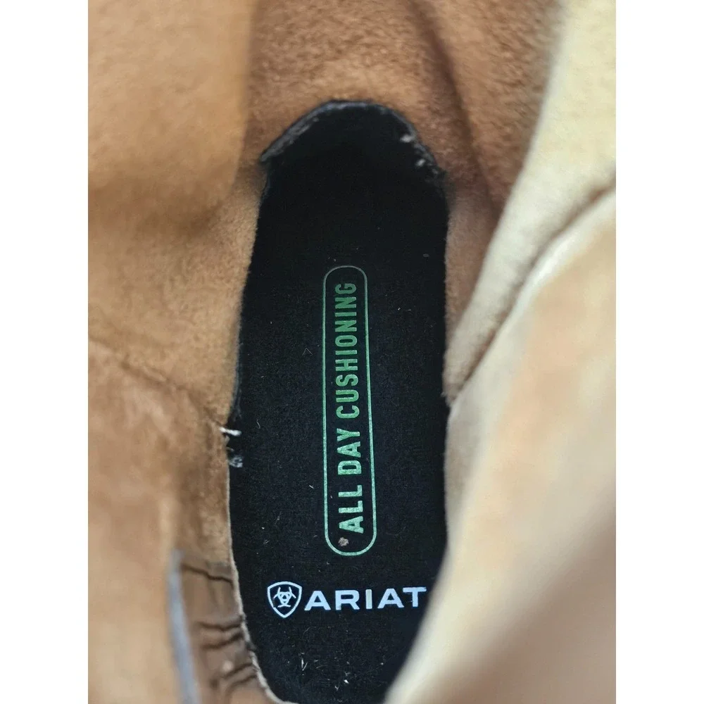 Ariat® (Men's 10 D) Activator™ Square-Toe Work Boot in Brown Bomber - $200